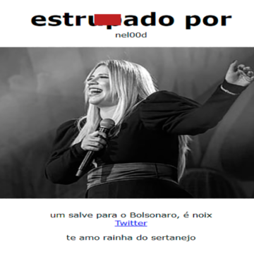 Site da cantora marilia mendonca é hackeado